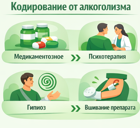 кодирование от алкоголизма в Алексине Санати